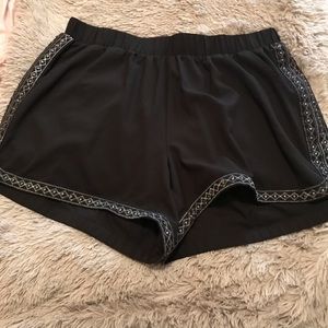 Black shorts